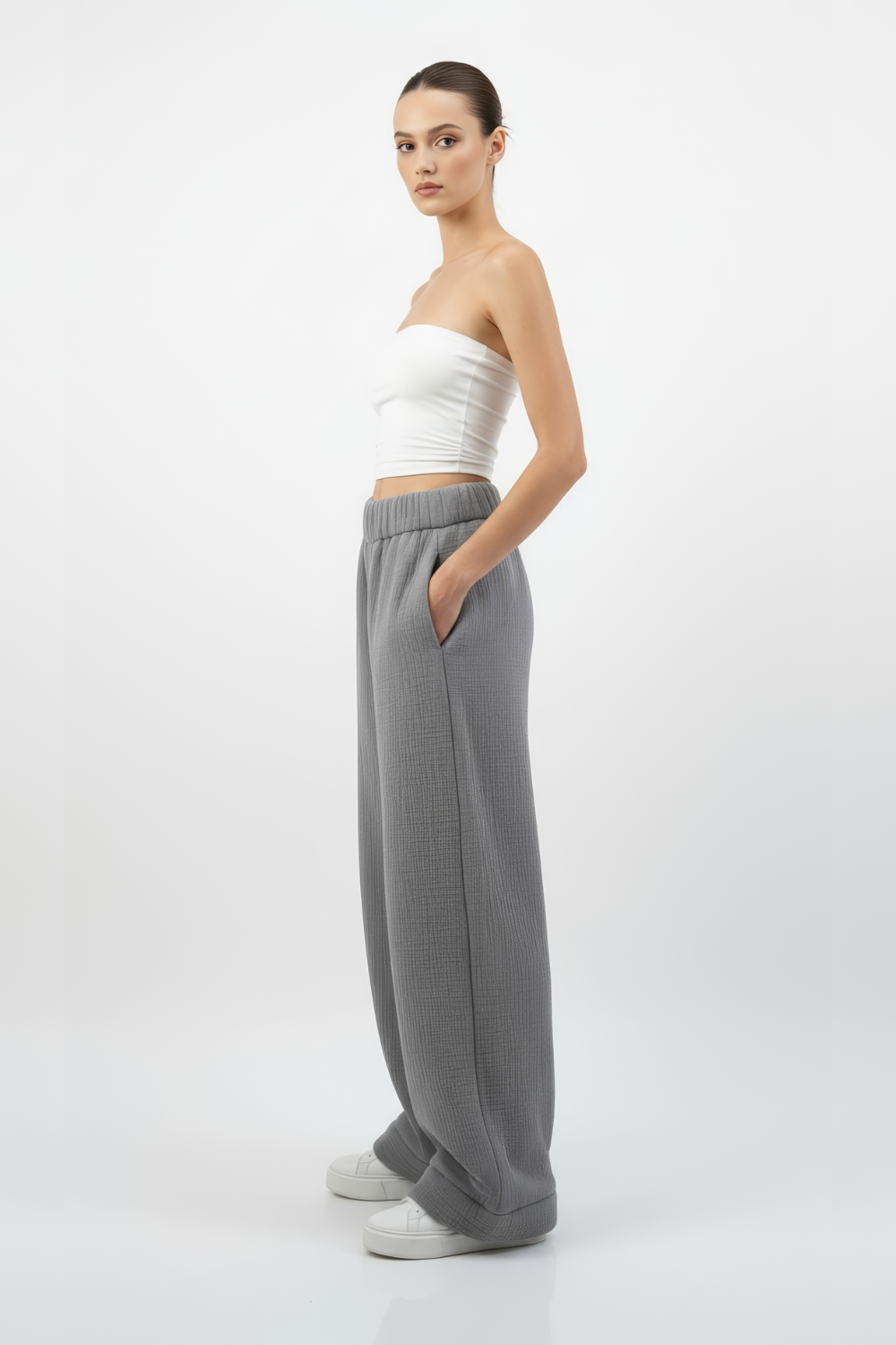 CUMULØN – Soft Wide Leg Trousers