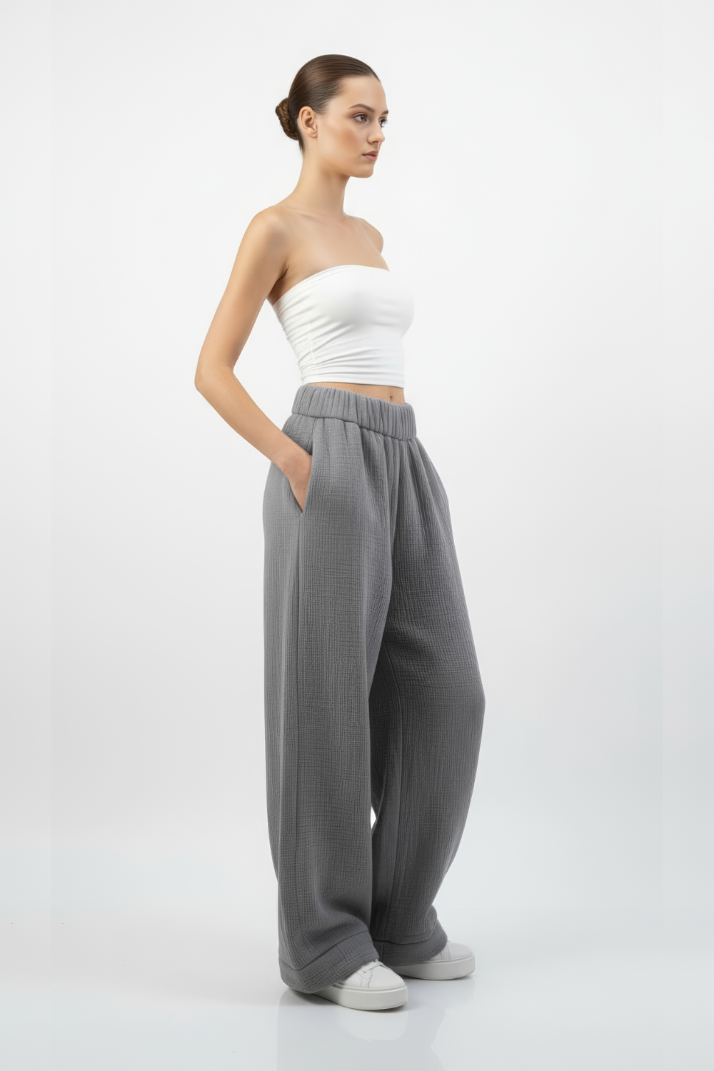 CUMULØN – Soft Wide Leg Trousers