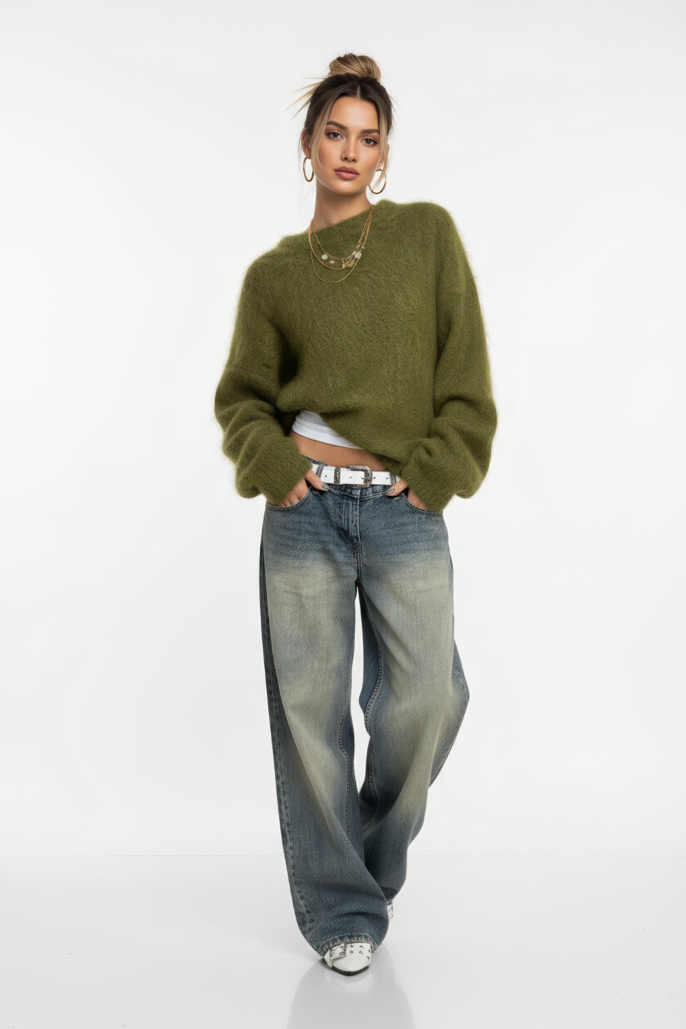 VELØR – Cropped Signature Knit