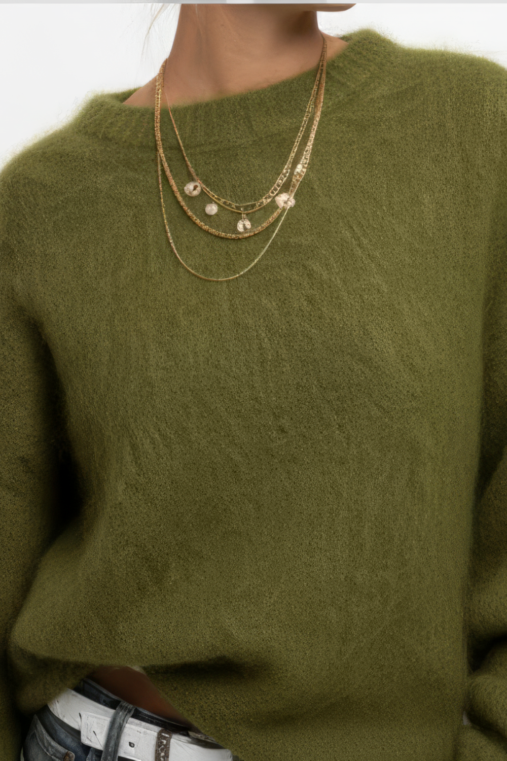 VELØR – Cropped Signature Knit