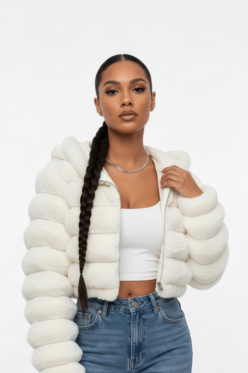 ÆREN – Cropped Padded Jacket