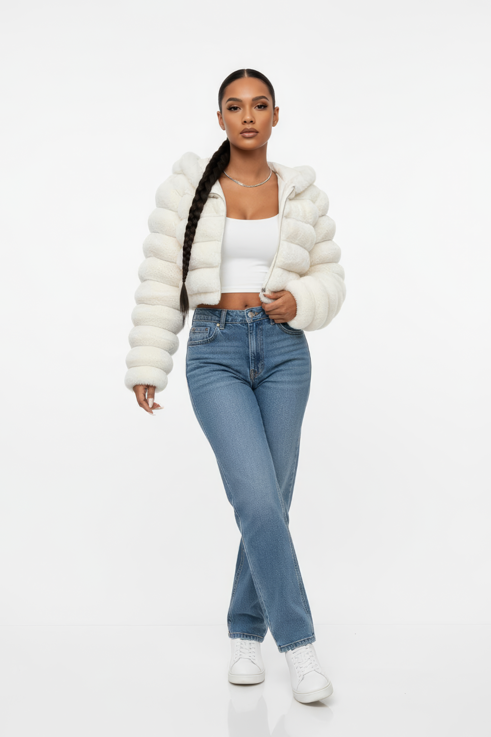 ÆREN – Cropped Padded Jacket