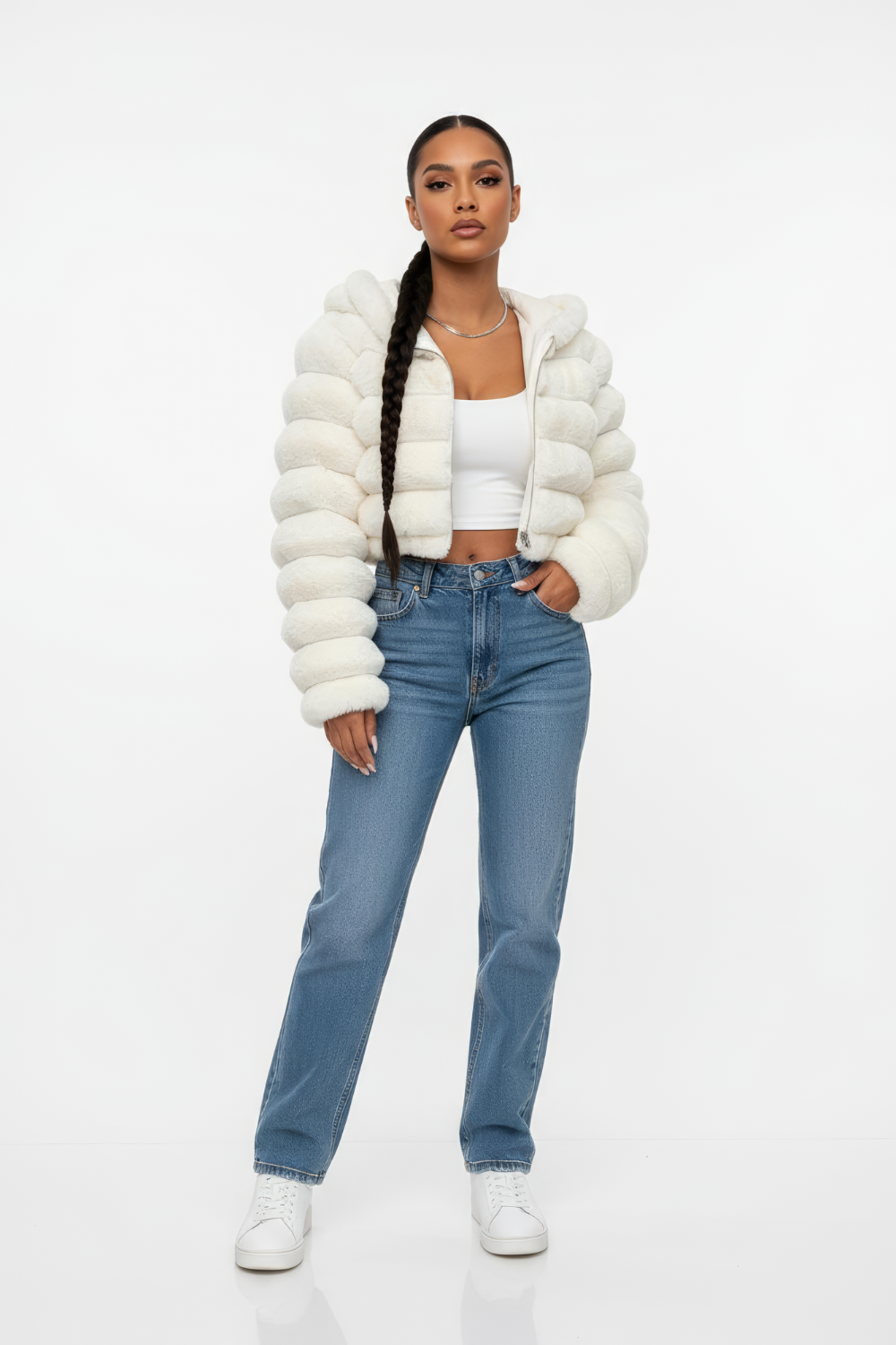 ÆREN – Cropped Padded Jacket