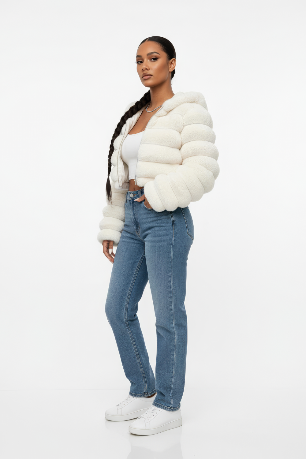 ÆREN – Cropped Padded Jacket