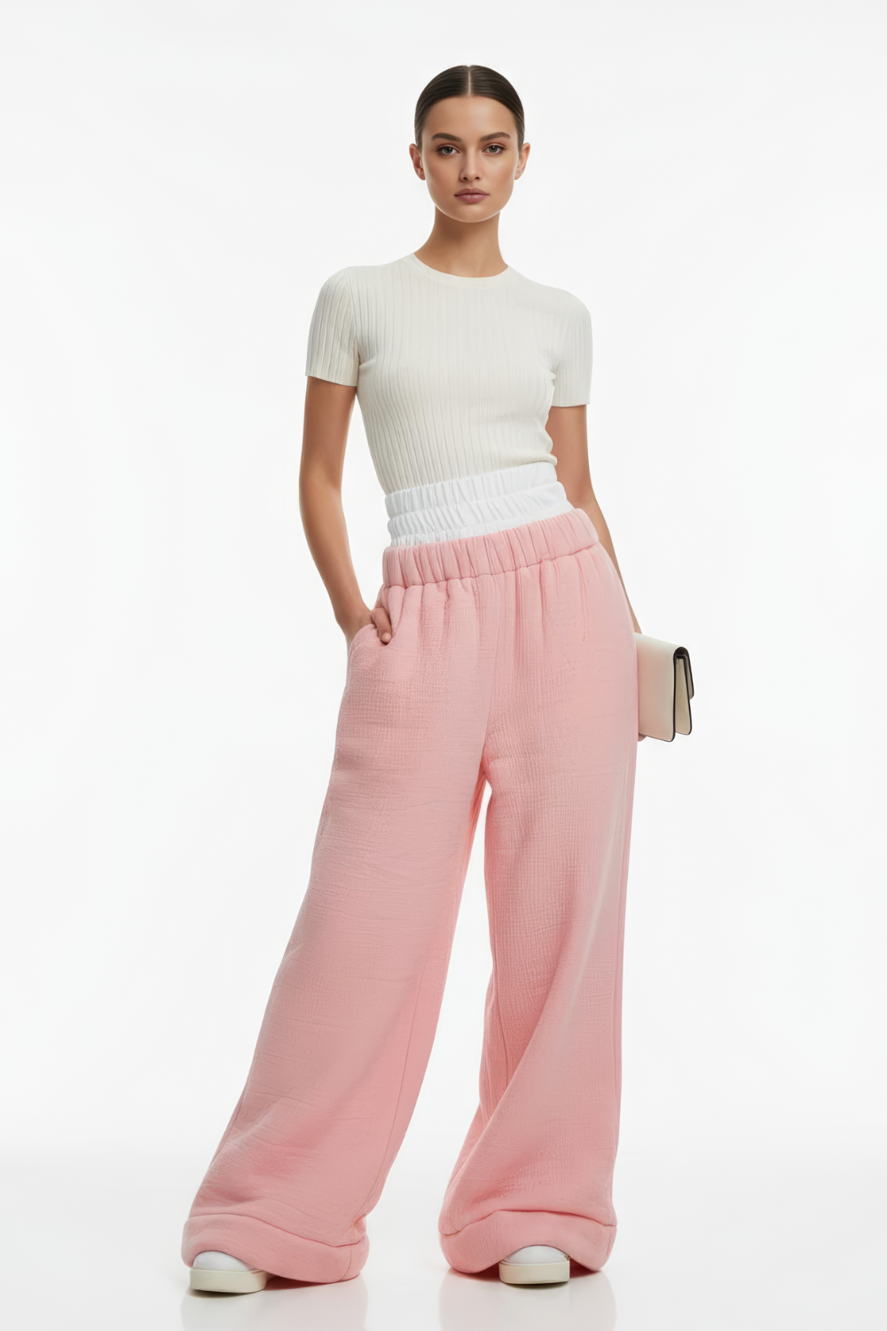 CUMULØN – Soft Wide Leg Trousers