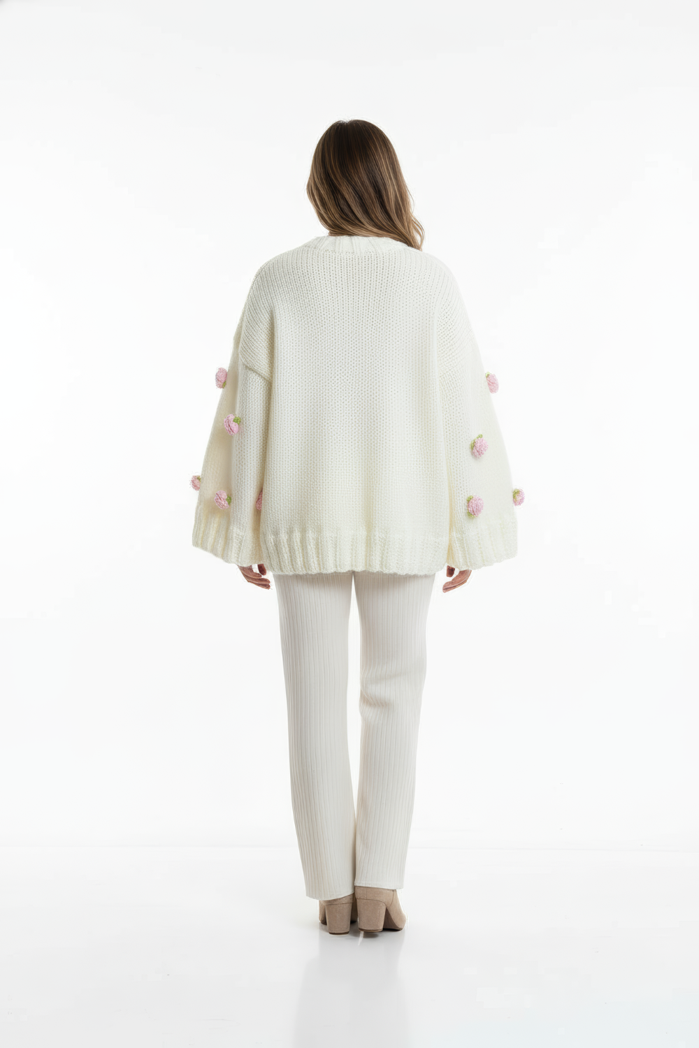 FLØRIA – Oversized Floral Sweater