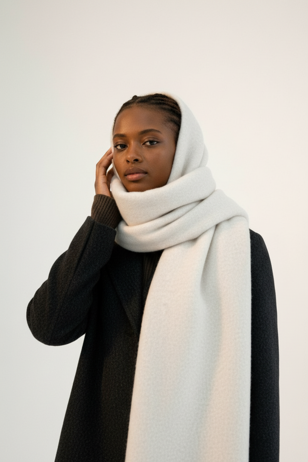 VELŸN – Oversized Wrapped Scarf