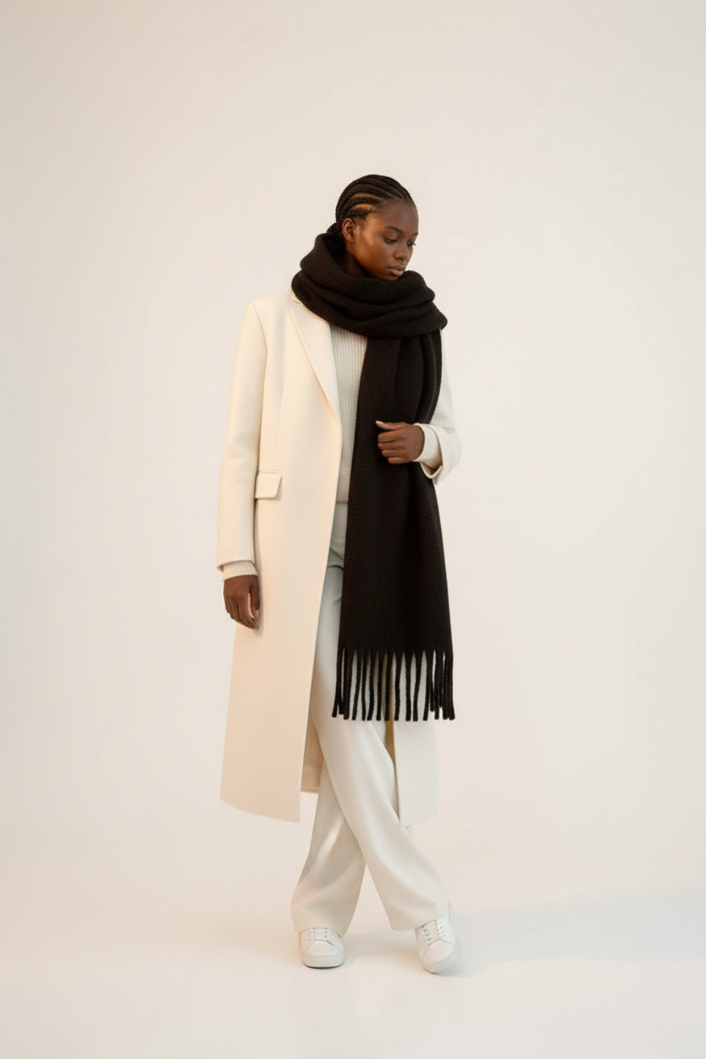 VELŸN – Oversized Wrapped Scarf